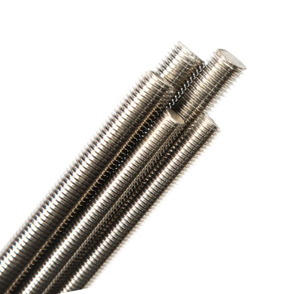 DIN975/976 Fully Threaded Stud Rod 3/8 65mm Metric Long Steel 5 1/4" Thread Size Low-Strength Threaded Rod with ZINC Finish