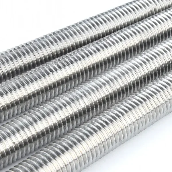 Galvanized Threaded Rod Durable Custom Size Carbon Steel Grade 4.8 8.8 1M 2M 3M Meter UNF Thread Thread Rod
