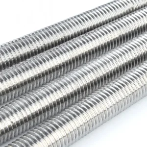 Galvanized Threaded Rod Durable Custom Size Carbon Steel Grade 4.8 8.8 1M 2M 3M Meter UNF Thread Thread Rod