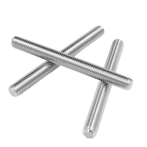 DIN975 Stainless Steel Metric Trapezoidal Lead Screw Threaded Rod Acme 1 Inch Welding Threaded Stud Bolt M10 M20 Threaded Rods
