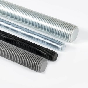 M6 M8 M10 Steel DIN 975 Fully Threaded Right Hand Black High Tensile Strength Threaded Rod Bar