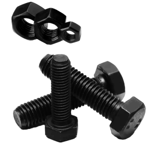 Factory Manufacture Carbon Steel Hex Bolt DIN931/DIN933 Plain Finish Class 10.9/12.9 Grade M6-M36 Size