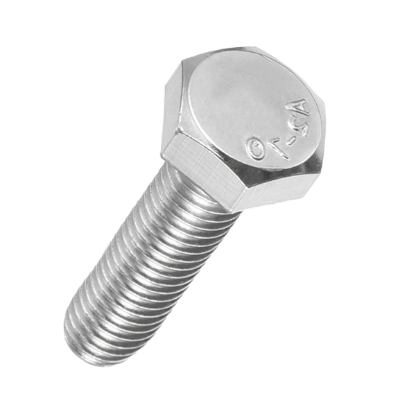 DIN GB Standard Stainless Steel Zinc Plated Full Thread Hex Bolt Astm Unc Unf Threaded Size General Industry