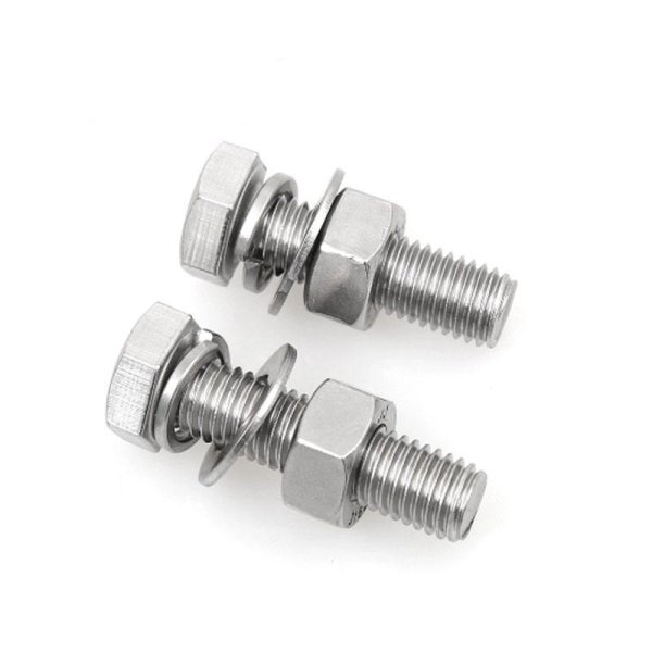 Stainless Steel Hex Bolts & Nuts M8-M10 Partial/Full Thread Building Use DIN Standard Zinc Finish