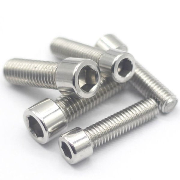 A2-70 Stainless Steel M8x50 Hex Socket Head Cap Screws DIN 912 Class 8.8 Zinc-Plated Alloy Steel Socket Head Bolts for Equipment