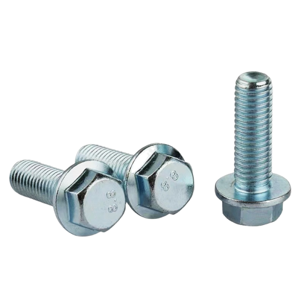 Fasteners Bolts Nuts Fastener Stainless Steel M4 M6 M8 M10 M12 DIN6921 Class 4.8.8.8 10.9 12.9 Hex Flange Head Bolt