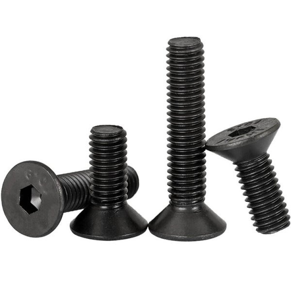 M8 M10 M12*50 M14 M16 DIN7991gr.10.9 8.8 Black Oxide Allen Hex CSK Countersunk Screws Socket Flat Head Bolts