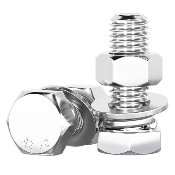 A2-70 Steel Tower Bolt Stainless Steel Ss Tower Bolts M6 M8 M10 M12 M14 M16 M18 M20 Grade 8.8 10.9 Nuts and Bolts Assortment Kit