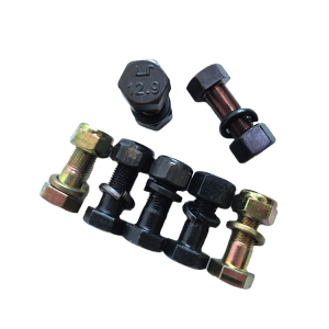 10.9 12.9 Grade Hex Bolt MS Carbon Steel Metric Bolt and Nut Assortment M12 M16 M18 M20 M30 M36 Steel Structure Hexagonal Bolt