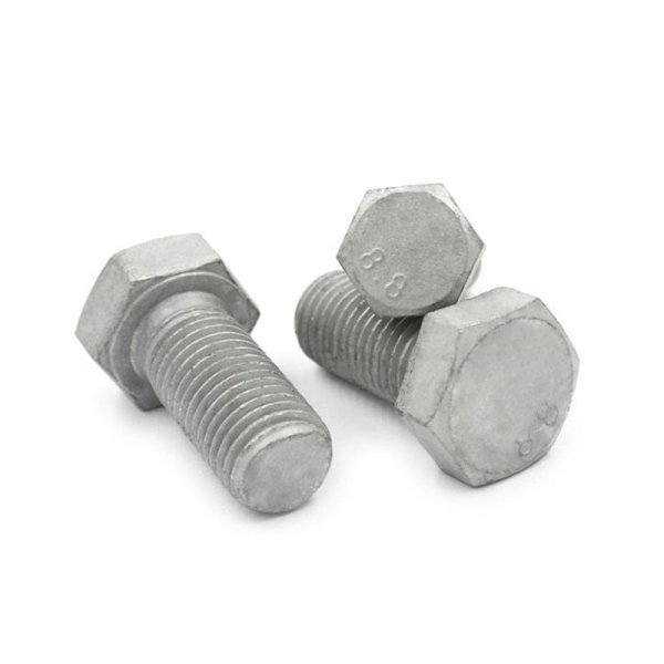 Bolts Nuts 8.8 10.9 Hot-dip Galvanizing Bulones G8 12 X 2 Bulon Hexagonal Grado 8 Hexagonal Bolt Grade 8 Full Thread A235 Metric