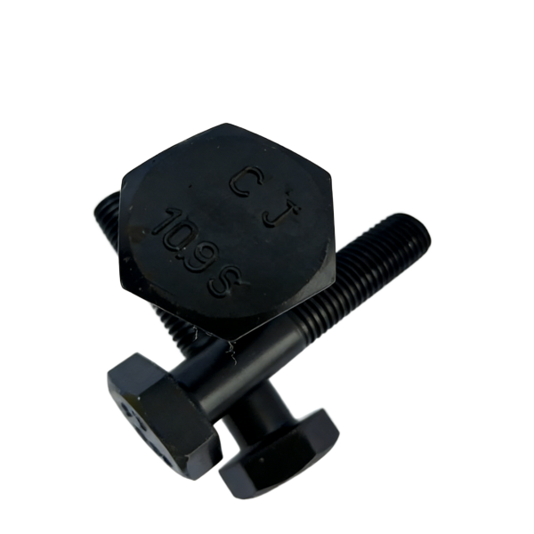 Grade 8.8 10.9 Black Oxide M6 Bolts Hex Head Assembled Set DIN931 Hex Head Bolts Din933 Structural Bolts A325 Heavy Hex Bolts