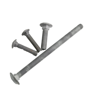 M6 M8 M10 M12 M14 M16 M20 metric Size Hot DIP Galvanized HDG Round Head Square Neck Carriage Bolt 16MM-200MM length ISO