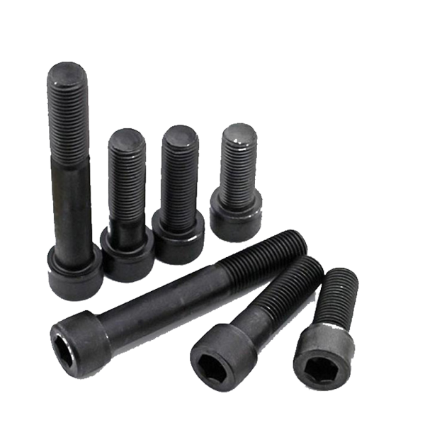 Black Socket Head Cap Bolts M20*60mm Bolt and Nuts Hex Socket Cap Head 6-32mm Diameter Allen Head Screw Bolt
