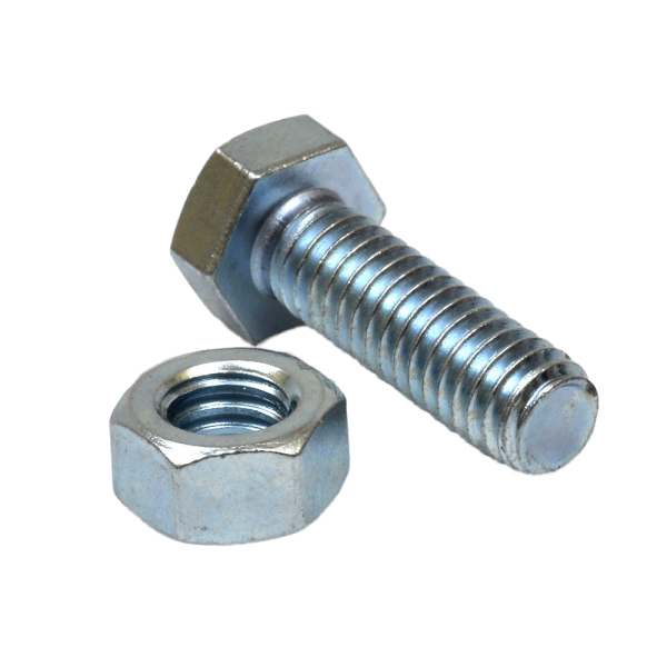 DIN 933 Zinc Plated Bolts Nonstandard Bolts Zinc Plated Bolts 88 Metric Bolt 109 Grade Hex Head Bolts M24 Bolt for Construction
