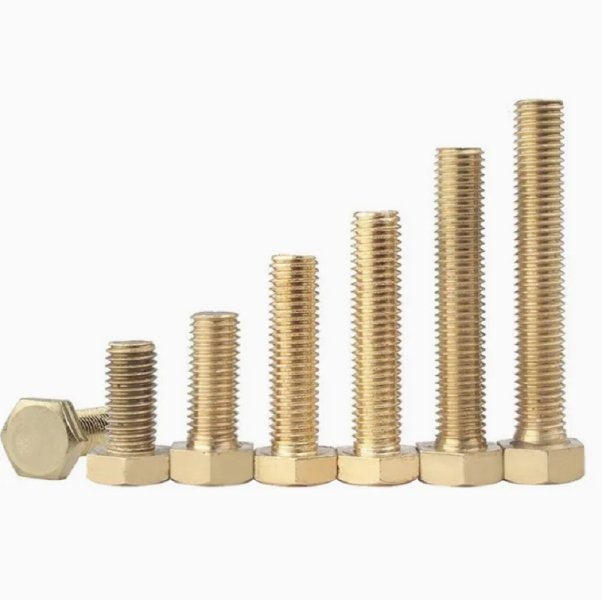 Carbon Steel Yellow Zinc Hex Head Bolts M8 DIN Standard Finish Half/Full Thread Grades 4.8 8.8 Din 933 M10 Hexagon Head Bolt