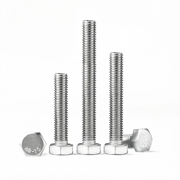 Stainless SS SUS 304 316 316L A2 A4 70 80 DIN ASTM A193 Center Bolt M10 Gr B8M Heavy Hex Bolt With Nut Washer