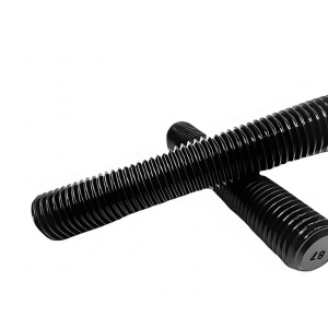 Double Head Bolt Stud High Strength 8.8 Grade Carbon Steel Black Metric Fully Threaded M12 3000mm Right Hand Thread Rod