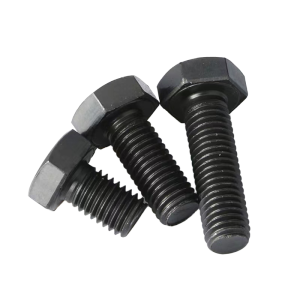 Steel Hex Bolts Grade 4.8 8.8 Zinc Plated M6-M30 UNC Threaded Fasteners with 2 Nuts and Washers