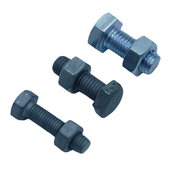 Grade10.9 12.9 Astm A490m Din933 Standard Metric Bolt Nut Sems Hex Head Alloy Steel Plain Bolt M20 X 15 X 80 Bolt High Tensile