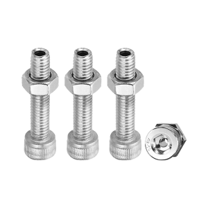 M12 M20 Allen Bolts Round Head Hex Head Bolt and Nut M10 M16 Bolt Grade 4.8 304 Stainless Steel Hex Socket Allen Key Bolt Screw