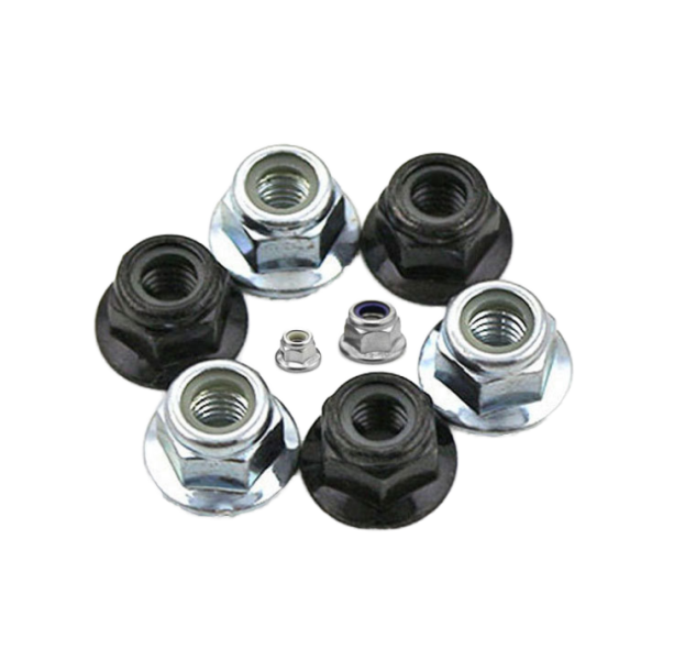 M3/M4/M5/M6 Flange Nut 304/316 Stainless Steel Metric Hex Flange Nut DIN6923 High Strength Carbon Steel Hex Flanged Nut M30 Size