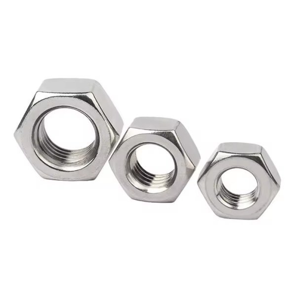 China High-Strength Hexagon Nut Multi-Size Stainless Steel Galvanized Hex Head Nut Din934 Nut Metric Tuerca