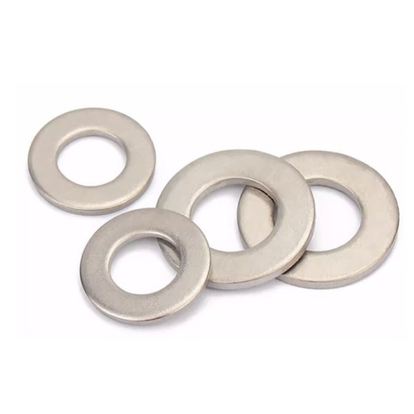 304 Stainless Steel Thin Flat Washer Al Shim Gasket M6 M8 M10 Washer Industrial Precision Spacer Shim Washer