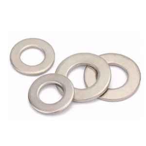 304 Stainless Steel Thin Flat Washer Al Shim Gasket M6 M8 M10 Washer Industrial Precision Spacer Shim Washer
