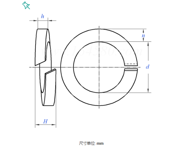 DIN 127 Washers Stainless Steel Washer Flat 8mm Ss316 304 Lock Washer 1.6mm-48mm Diameter Spring Washers Metric Spring Gasket specifications